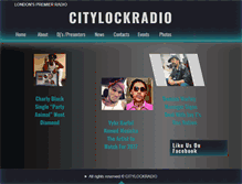Tablet Screenshot of citylockradio.com